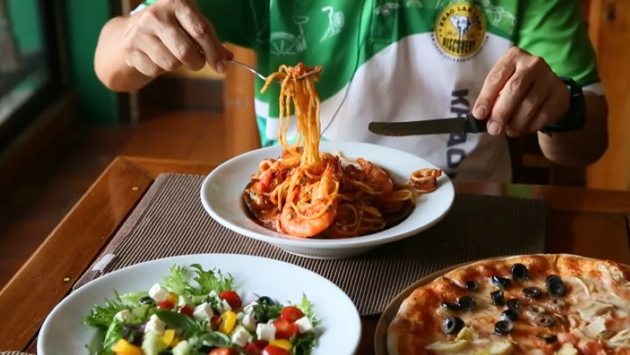 Seafood Pasta - La Piccola Maria Pizzeria Khao Lak