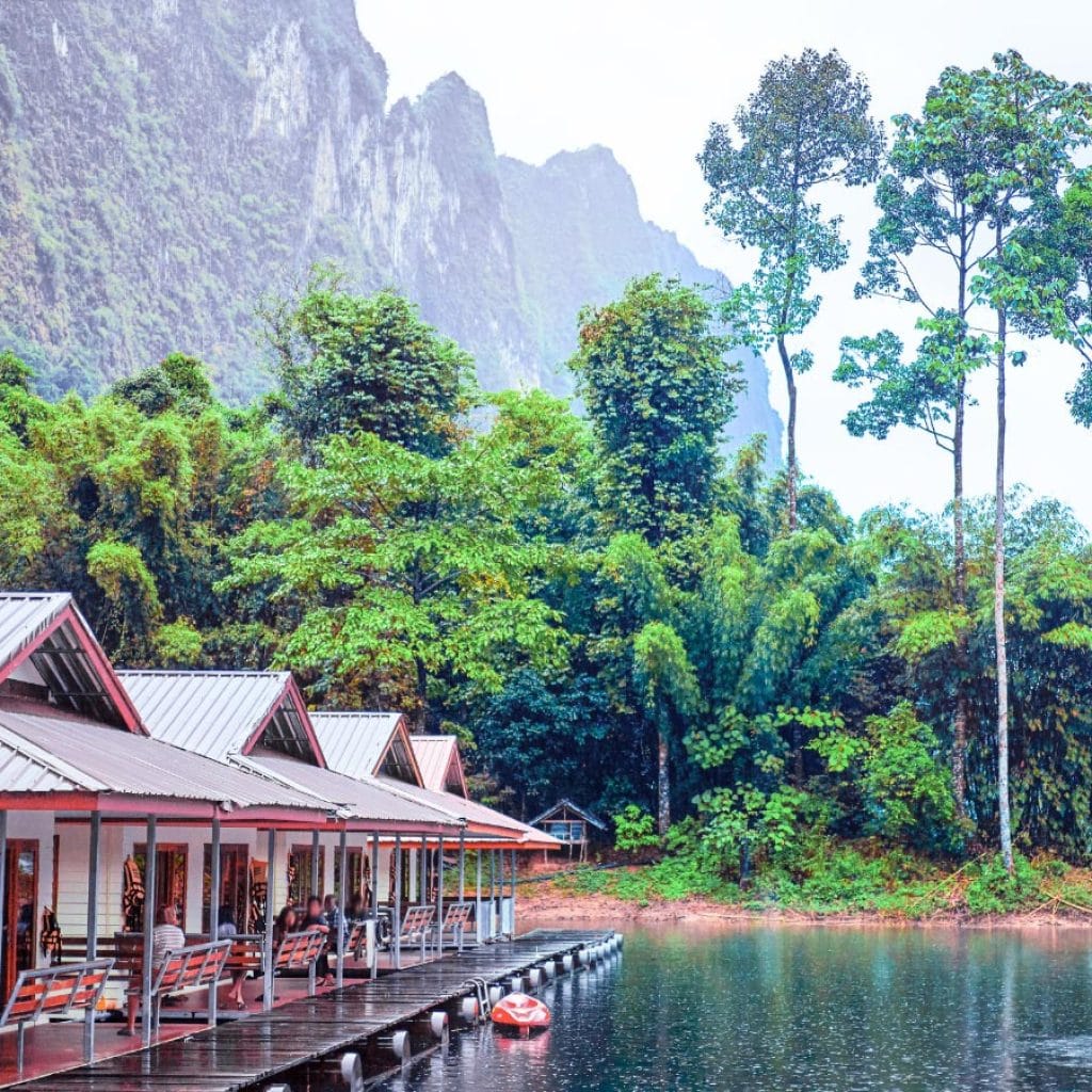 Cheow Lan Lake Floating Bungalows
